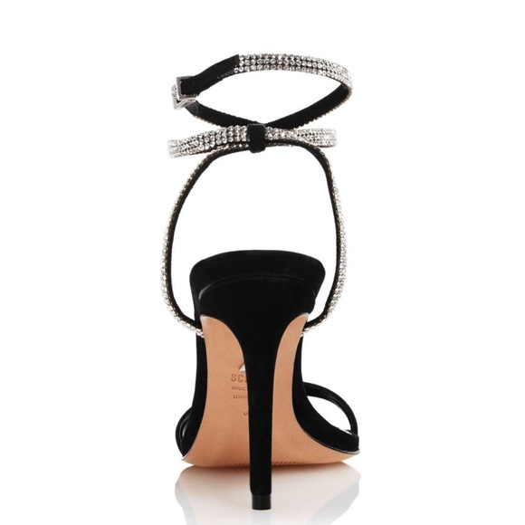 Schutz carmencita black suede heels - Picture 2 of 7